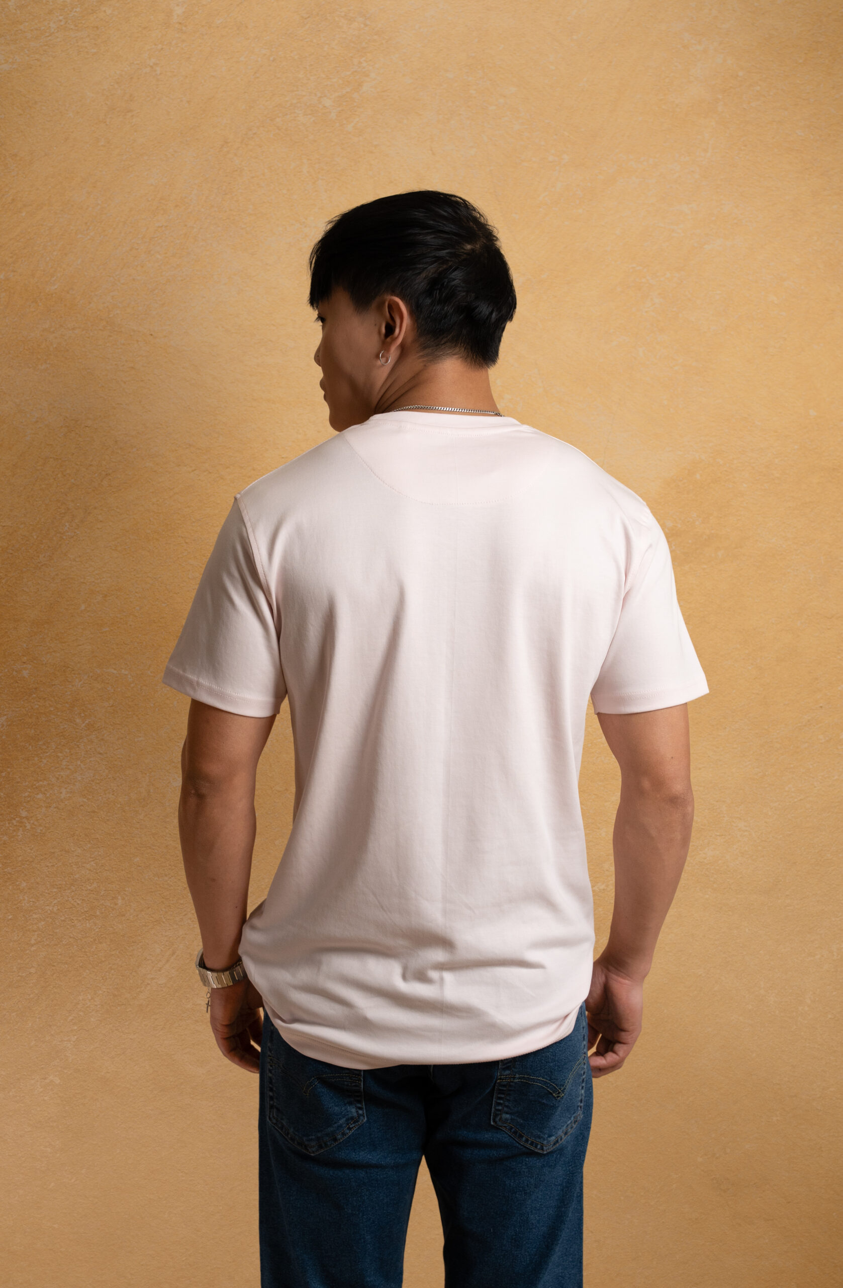 Classic Fit Heritage Crewneck (Soft Pink)